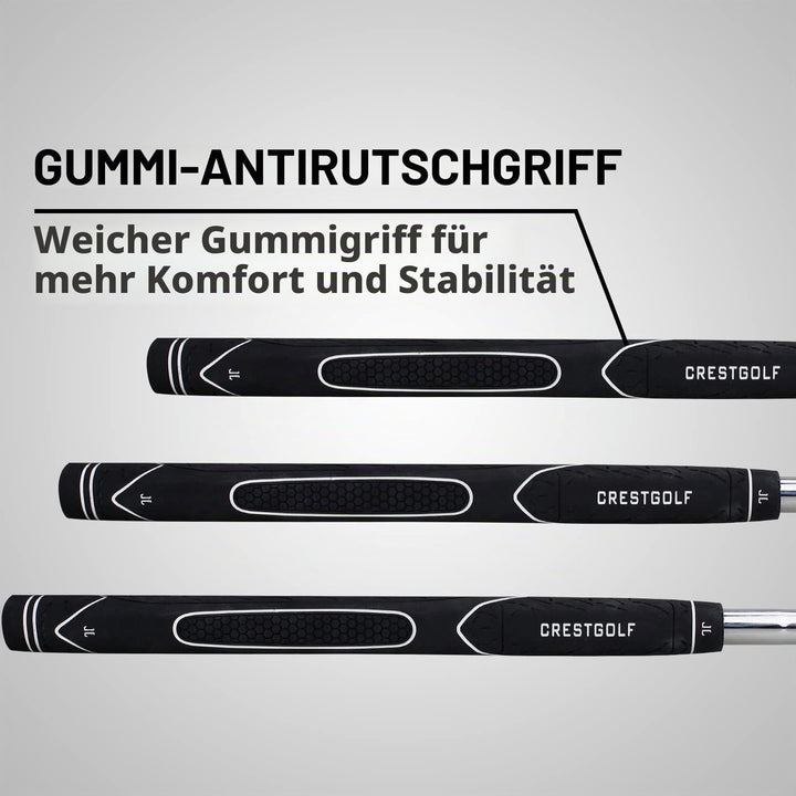 CRESTGOLF 35 Zoll Edelstahl Golf Insert Putter Blade Golf Putter, Golf Putter für Herren Rechtshände