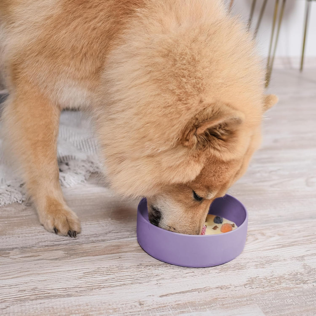 ne&amp;no® Silikon Fressnapf 1200 ml für kleine und mittelgrosse Hunde | Futternapf Hund rutschfest | Hu