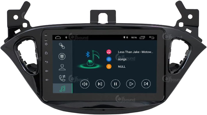 Personalisiertes Autoradio für Opel Corsa E Android GPS Bluetooth WiFi USB DAB+ Touchscreen 8" 4core
