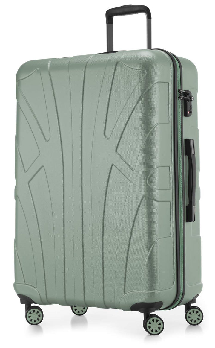 suitline - Grosser Hartschalen-Koffer Koffer Trolley Rollkoffer XL Reisekoffer, TSA, 76 cm, ca. 96-1