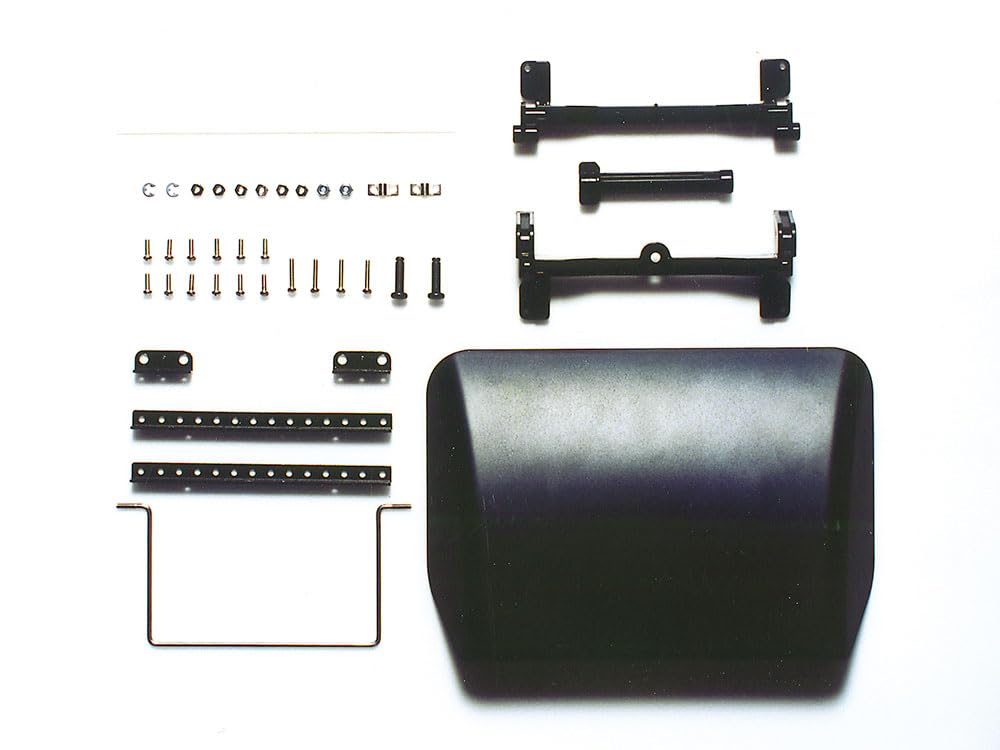 Tamiya 56504 1:14 Dachspoiler 1St, Schwarz
