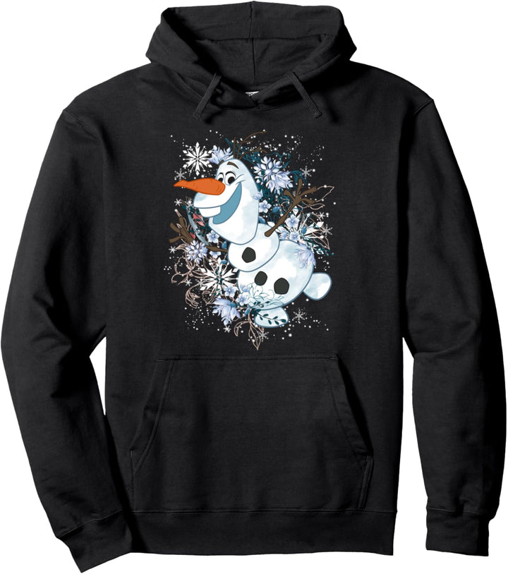 Disney Frozen Olaf Dancing In The Snowflakes Pullover Hoodie