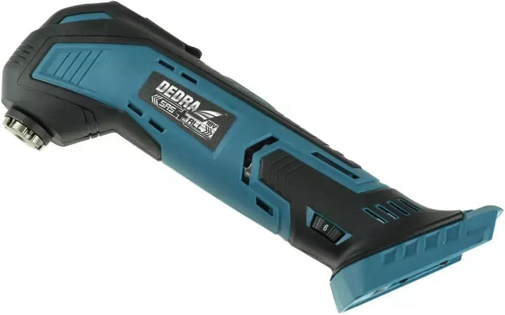 DEDRA Akku-Multifunktionswerkzeug, Multitool, 18 V, SAS+ALL im Karton ohne Akku und Ladegerät, mit 4
