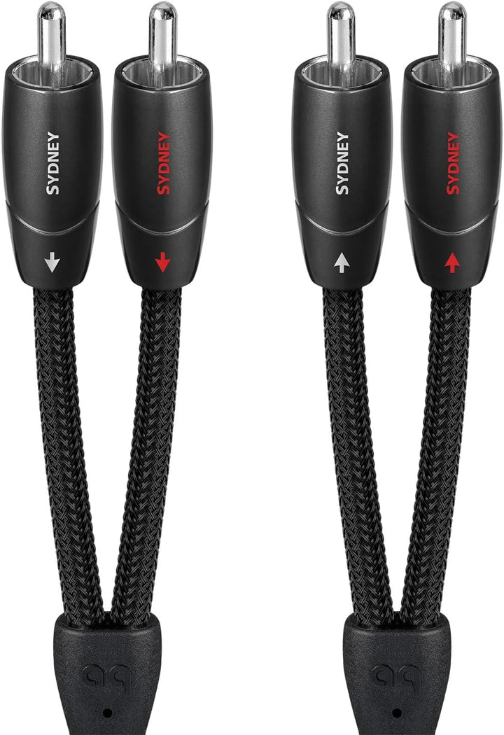AudioQuest SYDNEY RCA-Cinch (0,6 m) 0,6 metros, 0,6 metros