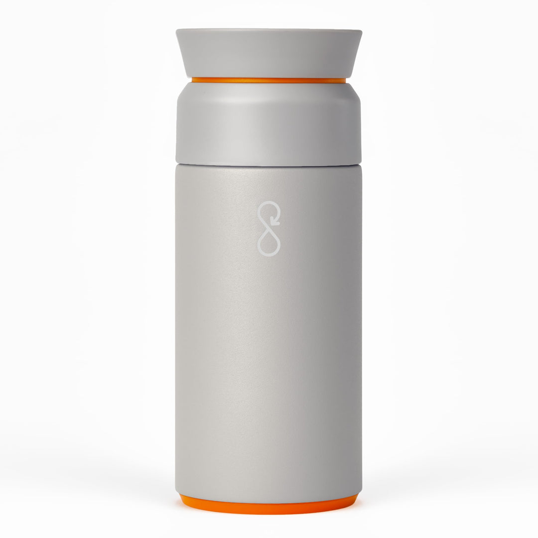 Ocean Bottle - Thermosflasche aus recyceltem Edelstahl - umweltfreundlich &amp; wiederverwendbar - Felse
