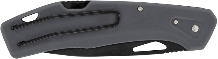 Gerber Taschenmesser mit Gürtelclip, LST, 440A Clip Poin-Edelstahlklinge, Griffschalen aus glasfaser
