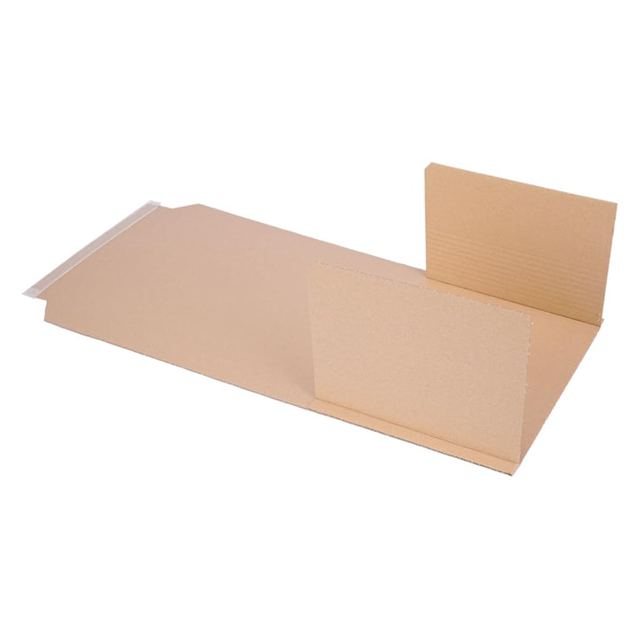Buchverpackung 25 Stück selbstklebend, 600 x 400 x 10-85 mm, Universal Wickelverpackung 25 Stück 600