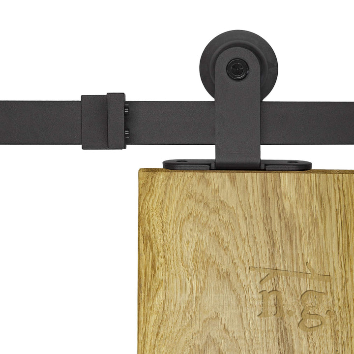 1x Natural Goods Berlin SCHIEBETÜRSYSTEM mehrere Modelle, Schwarz pulverbeschichtet, 2-10m, Scheunen