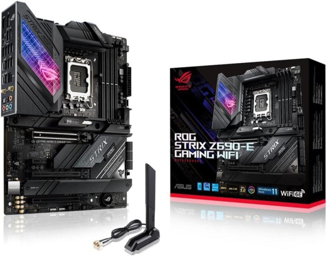 ASUS ROG Strix Z590-E Gaming WiFi Mainboard Sockel Intel LGA 1200 (Intel Z590, ATX, 4x M.2, PCIe 4.0
