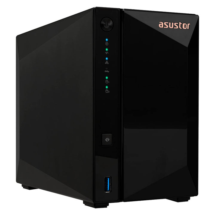 Asustor AS3302T 2GB NAS 8TB (2X 4TB) IronWolf