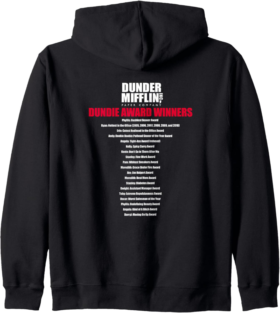 The Office Dundie Preisträger Kapuzenjacke