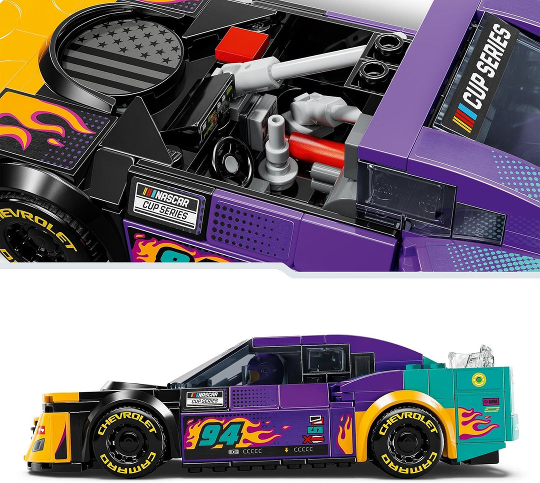 LEGO Speed Champions NASCAR Next Gen Chevrolet Camaro ZL1 Spielzeugauto; BAU- und Spielset mit Renna