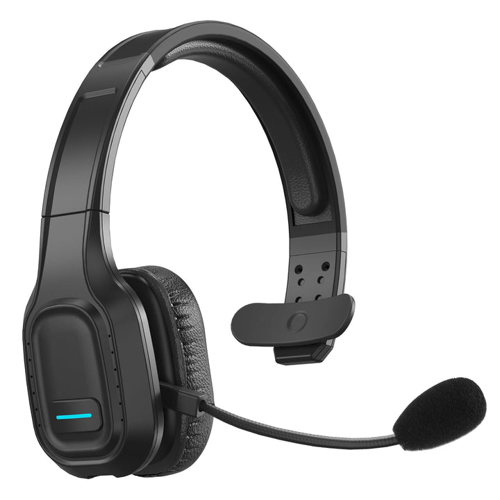 ShinePick Bluetooth Headset für LKW-Fahrer, Kabelloser EIN-Ohr-Kopfhörer mit Rauschunterdrückendem M