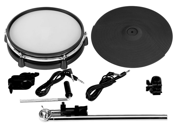 XDrum DD-530 Mesh Add On Pack (Erweiterungs-Set für DD-530 E-Drum-Set, 10" Mesh Head, Tom Pad, 12" B
