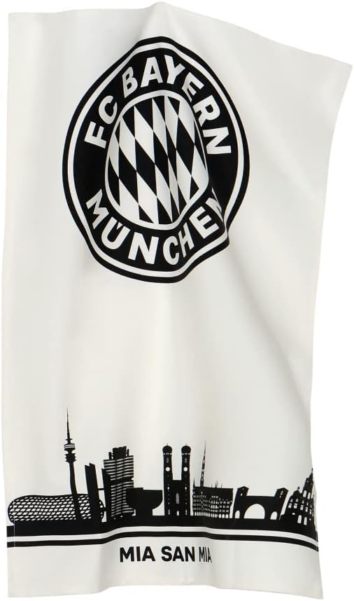 FC Bayern München Kochset 2er Set - Geschirrtuch & Holzlöffel - FCB