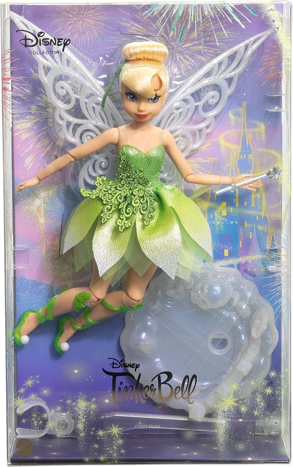 DISNEY Tinker Bell - Sammelpuppe zum 100. Geburtstag von Disney, inspiriert von Peter Pan, mit funke