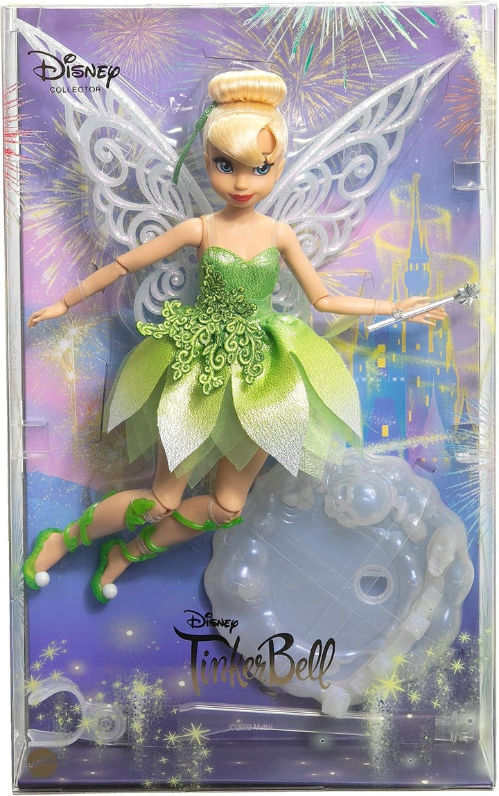 DISNEY Tinker Bell - Sammelpuppe zum 100. Geburtstag von Disney, inspiriert von Peter Pan, mit funke