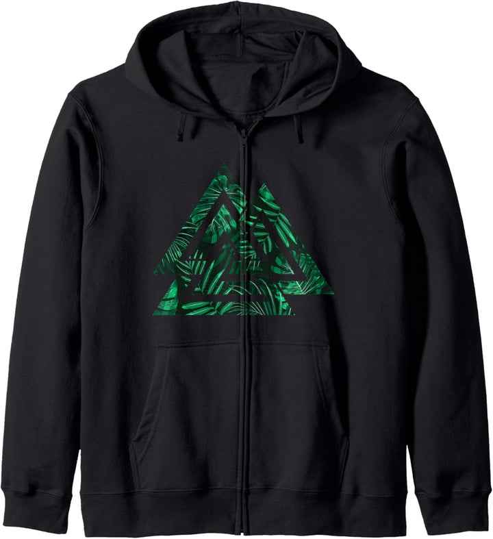 Valknut Symbol Nordische Mythologie Valhalla Wikinger Kapuzenjacke