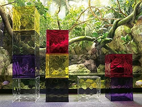 Kartell Optic, Crystal, 40 x 40 x 40 cm Senza anta Cristallo, Senza anta Cristallo