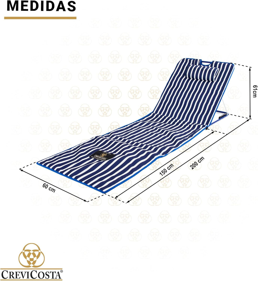 CREVICOSTA QUALITY MARK MARCAS DE CALIDAD - POTASIO 1309-1 Aluminiummatte klappbar (Marinera)