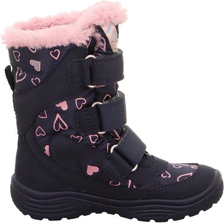 Superfit Mädchen Crystal Gore-tex 1-009090 Stiefel 25 EU Weit Blau Rosa 8020, 25 EU Weit Blau Rosa 8