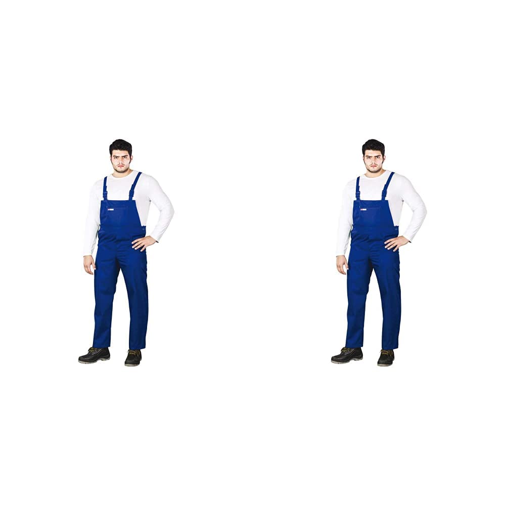 REIS SMN_60 Master Schutzlatzhose, Blau, 60 Grösse & SMN_52 Master Schutzlatzhose, Blau, 52 Grösse B