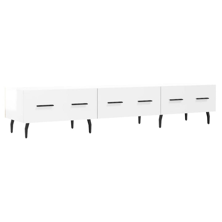 Tidyard TV-Schrank TV-Ständer TV-Möbel Mit 3 Schubladen Medienschrank 150 x 36 x 30 cm (B x T x H) F