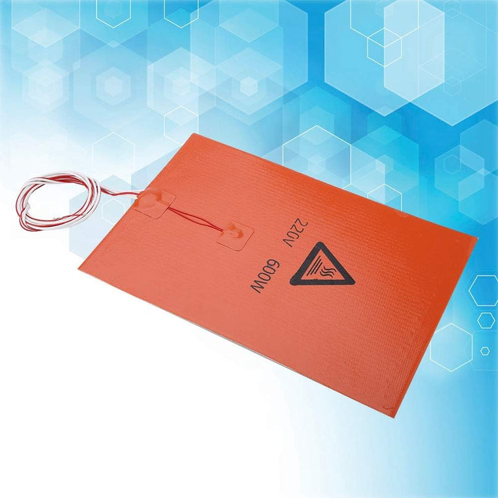 Beheiztes 3D-Pinter-Silikonbett mit Kleberücken, 3D-Druckerzubehör Hot Bed Pad, Umwandlung in hohe t