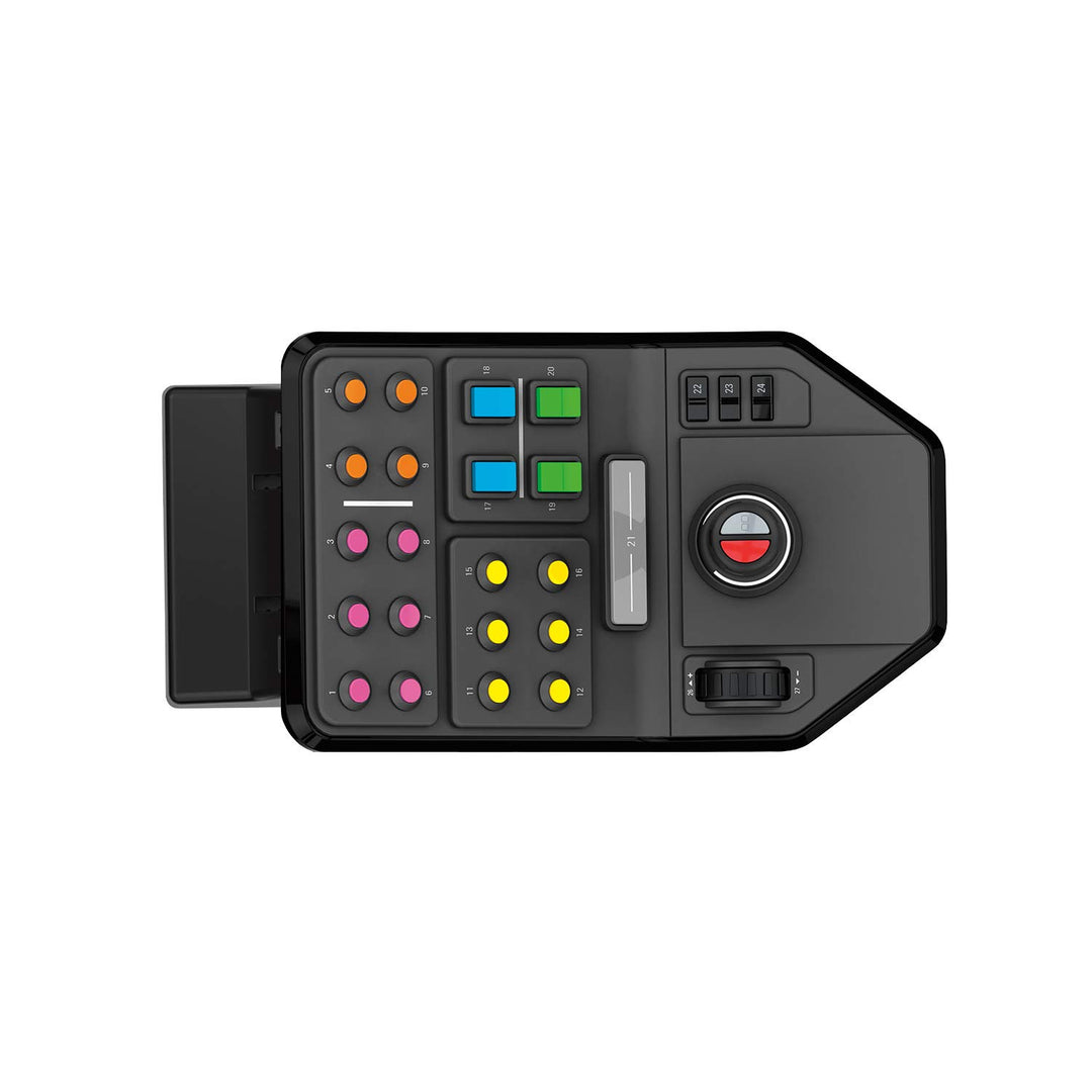 Logitech G Saitek Farm Sim Controller, Farming Simulator mit Steuerpult und Controller, 25 programmi