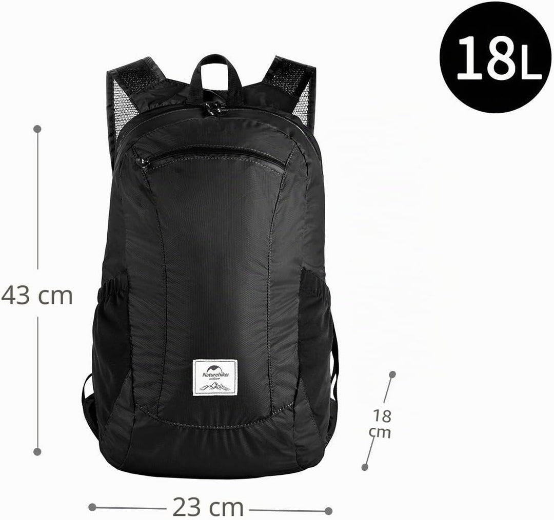 Naturehike Ultra Leichtes Packbar Wasserdicht Wandern Daypack, Kleiner Rucksack Dauerhaft Handliche