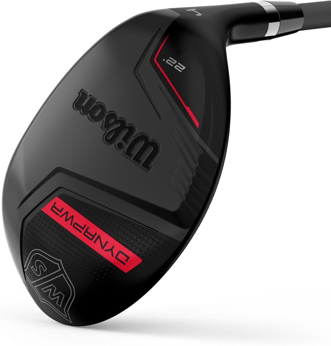 Wilson Staff Golfschläger, Dynapower Eisensatz 5-PW, GW, Stahl, Für Damen Links Graphit Damen 22 Gra