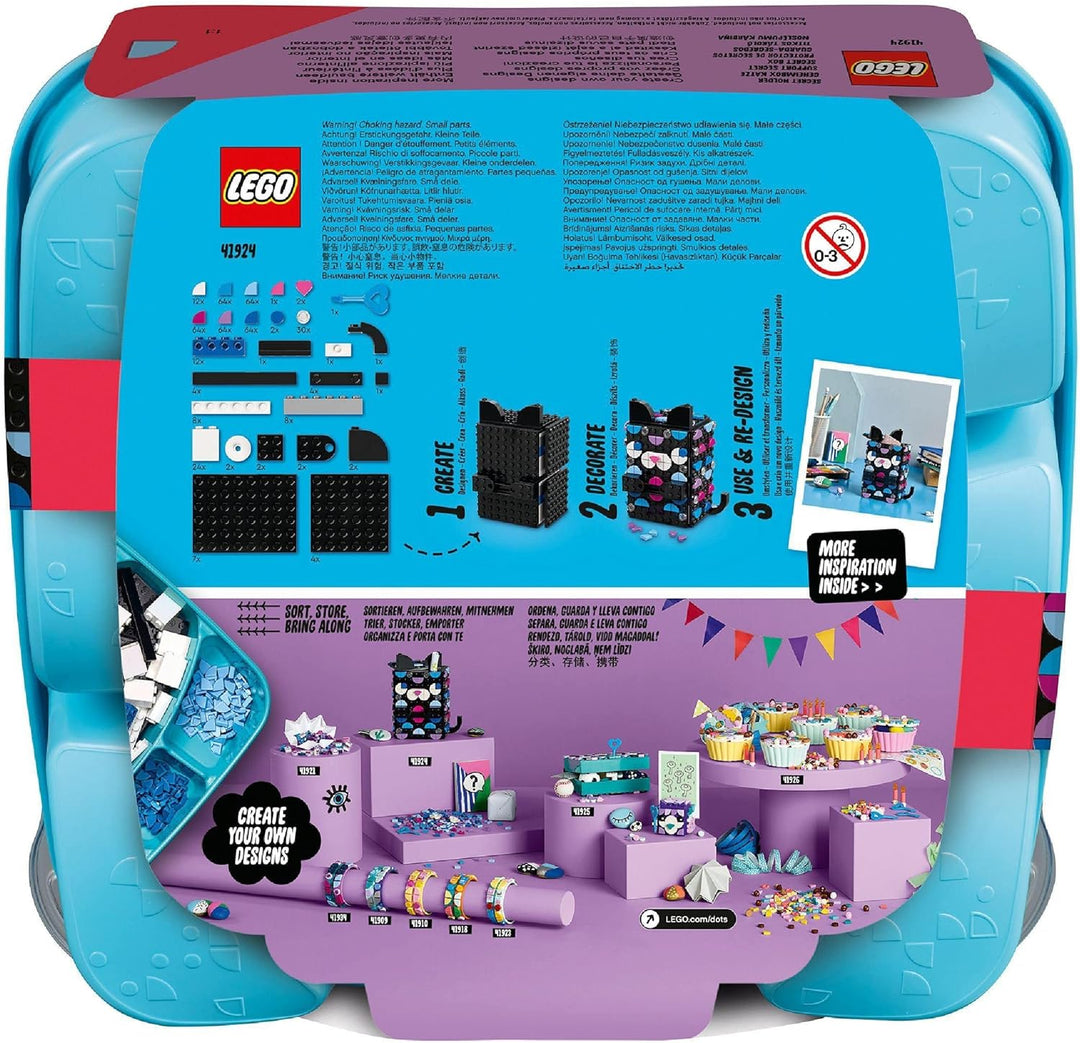 LEGO 41924 DOTS Geheimbox Katze Single, Single