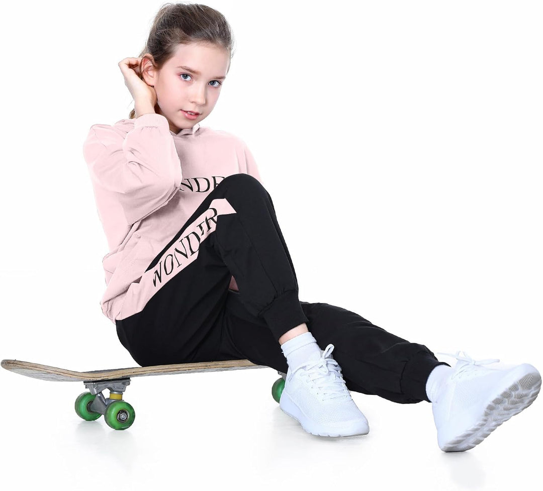 Amur Leopard Jogginganzug Mädchen Trainingsanzug Bekleidungsset 2tlg Sweatjacke &amp; Jogginghose Kinder