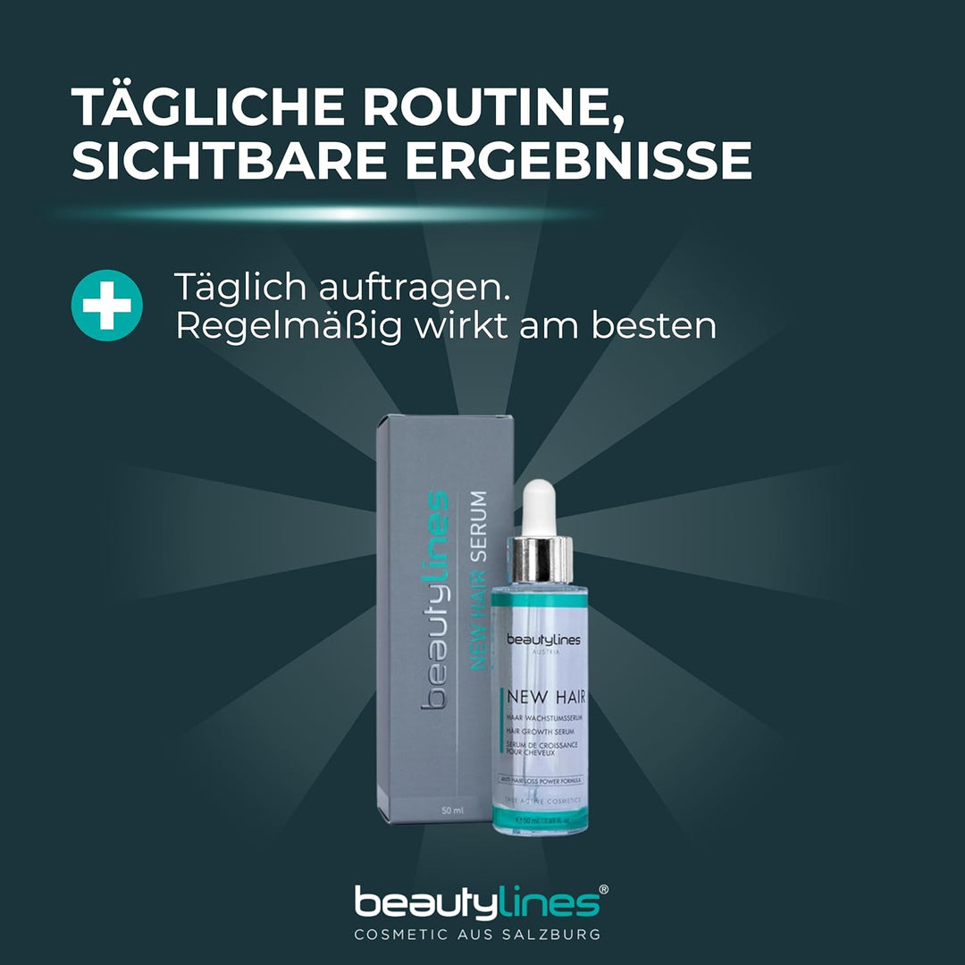 beautylines COSMETIC AUS SALZBURG by Rosina Moser - NEW Hair Serum 50 ml Haarserum Haarausfall
