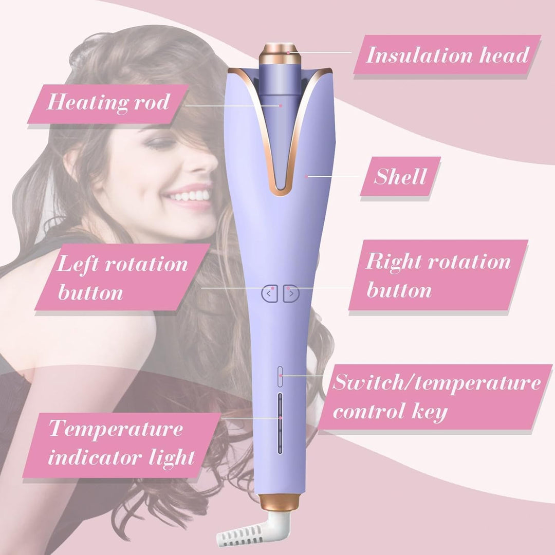 Automatischer Lockenstäbe, Reisegrösse Waver, Keramikbeschichtung Vielseitige Lockenstäbe, 4 Einstel