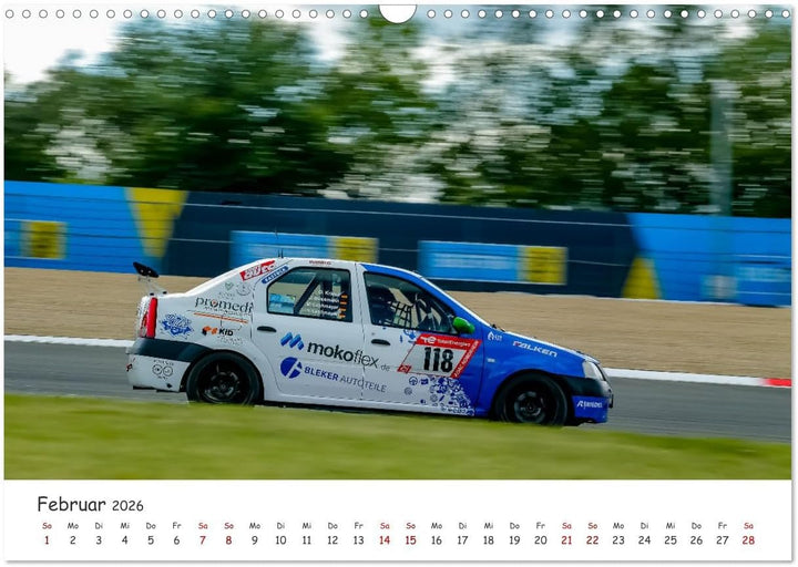 Nüburgring Langstrecken Serie 2026 (Wandkalender 2026 DIN A3 quer), CALVENDO Monatskalender: Die Sch