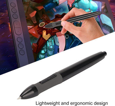 ciciglow Stylus Pen, PEN68D Drawing Tablet Pen 8192 Level Pressure Battery Pen für Huion Grafiktable