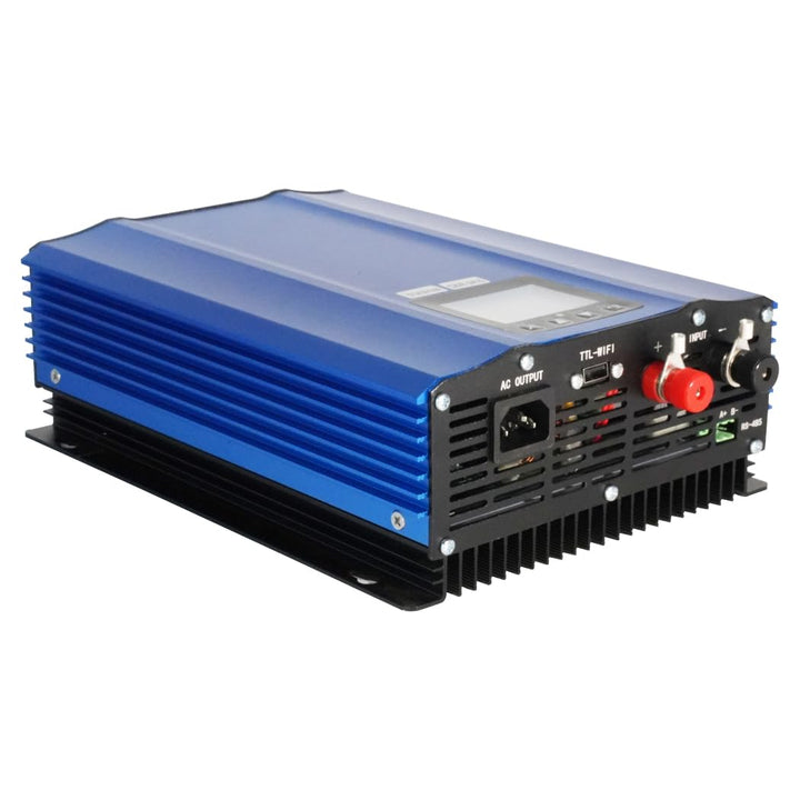 SOGTICPS 1000W Netzanschluss Wechselrichter Leistungsbegrenzer LCD Display DC26-45V Solar Eingang AC