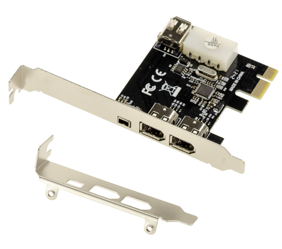 KALEA-INFORMATIQUE PCI Express PCIe auf FireWire 400 IEEE1394a 2+1 6-Punkt- und 4-Punkt-Ports Contro