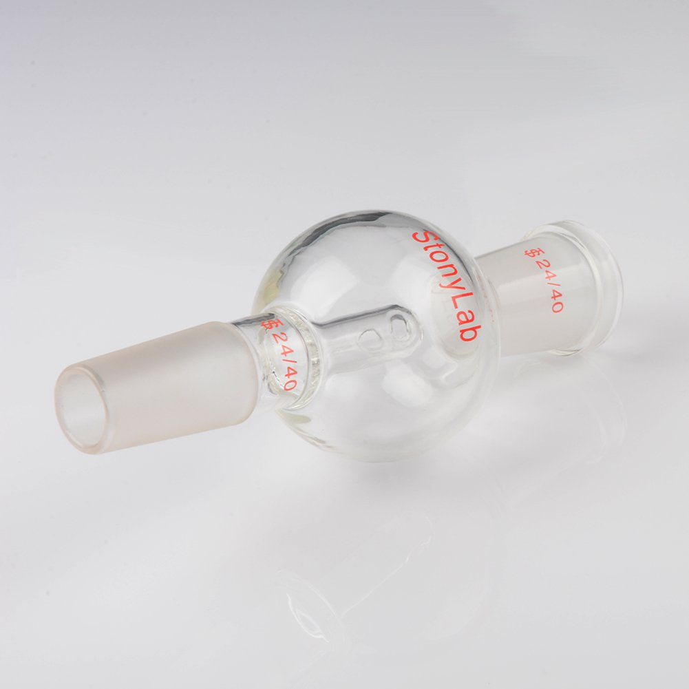 stonylab Rotationsverdampfer Bump Trap 24/40 äusseres oberes Gelenk, 24/40 Standard Konus inneres un