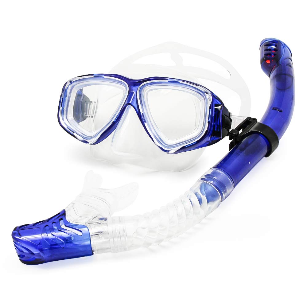 EnzoDate optische Tauchen Gear Kit Myopie Schnorchel Set, unterschiedlichen Stärke für jedes Auge ku