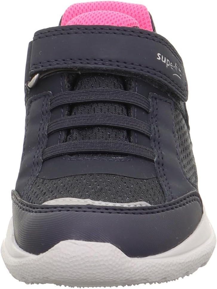 Superfit Mädchen Rush Sneaker 23 EU Blau Pink, 23 EU Blau Pink