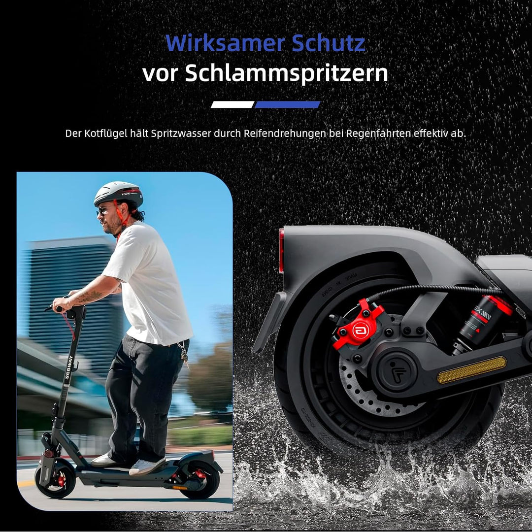 ulip Schutzblech Hinten Kompatibel für Segway Ninebot Max G3 Scooter Roller zubehör