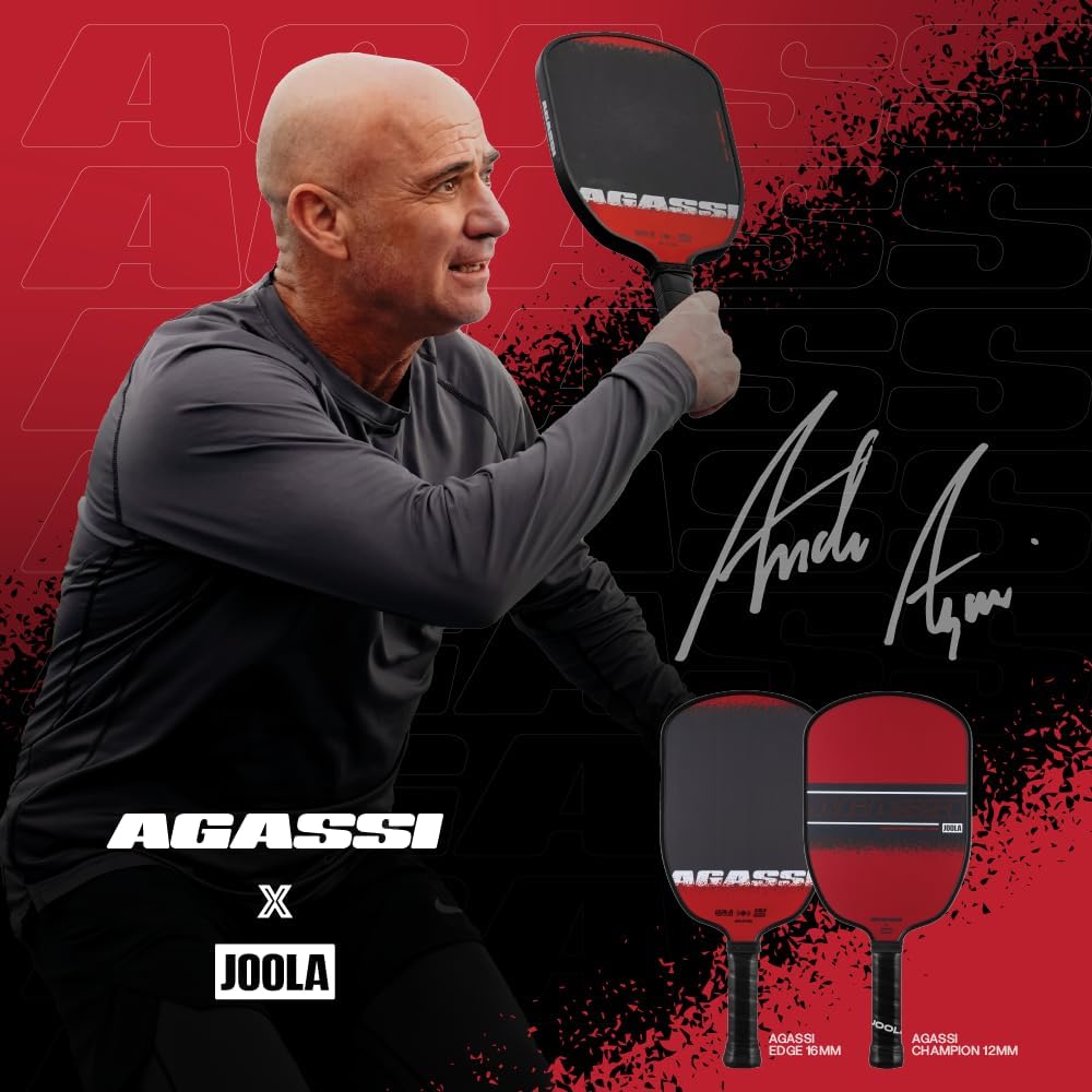 JOOLA Agassi Edge SS25 16 mm