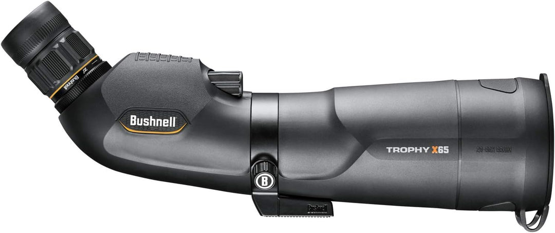 Bushnell Unisex-Erwachsene, 20-60 x 65 mm 887520B Trophy Xtreme Spektiv 20-60x65, Black Porro 45 Gra