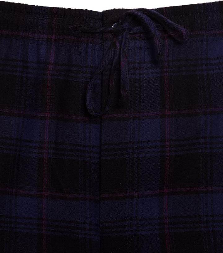 Revise RE-911 Schlafanzug für Herren - Lang - Flannel 100% Baumwolle - Pyjama - M Dunkelblau 1034, M