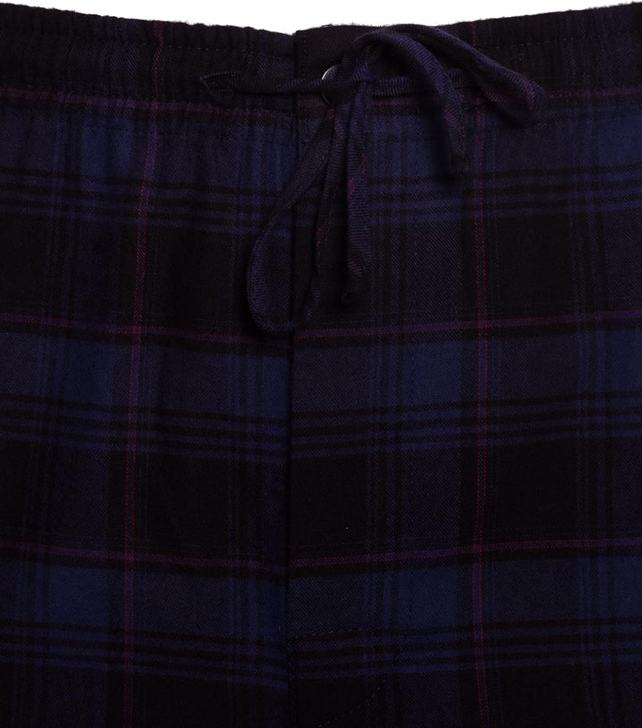 Revise RE-911 Schlafanzug für Herren - Lang - Flannel 100% Baumwolle - Pyjama - M Dunkelblau 1034, M