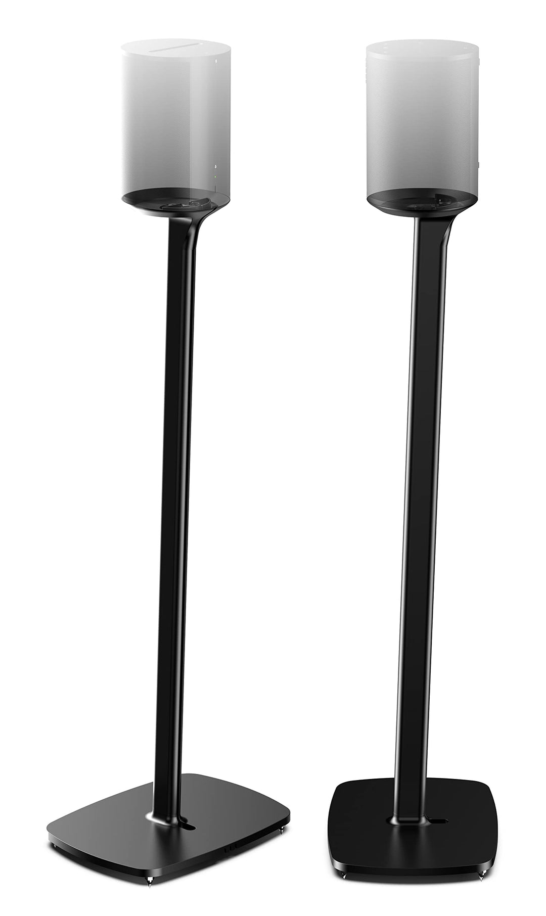 Flexson Bodenständer für Sonos ERA100, Schwarz, 1 Paar Pair Schwarz, Pair Schwarz