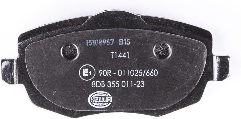 HELLA PAGID 8DB 355 011-231 Bremsbelagsatz - T1441 - Dicke/Stärke: 16.4mm - Bremssystem: Lucas - nic