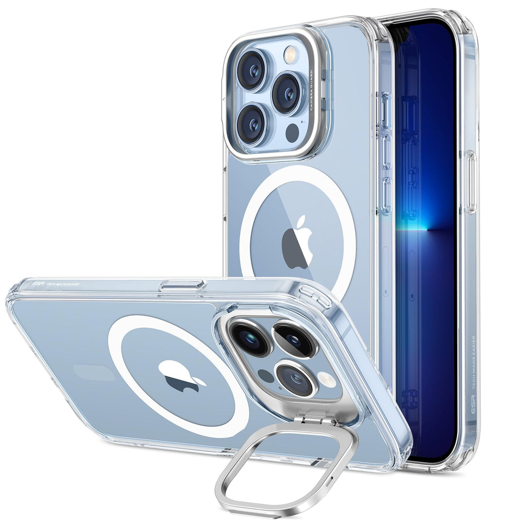ESR für iPhone 13 Pro Hülle, Kompatibel mit MagSafe, Kamera Ständer Handyhülle iPhone 13 Pro Case, M